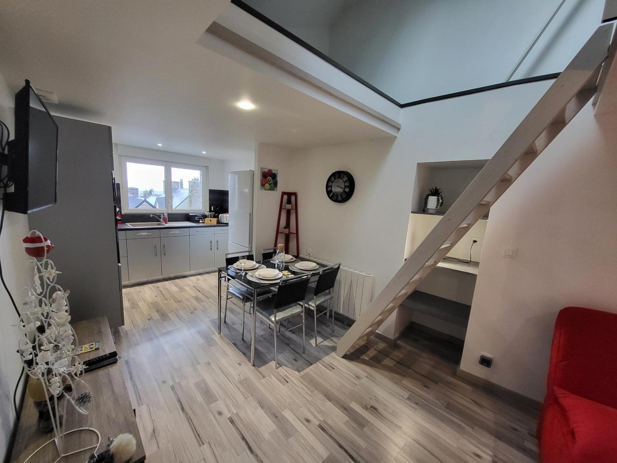 Margotte Apartment Les Pieux Bagian luar foto